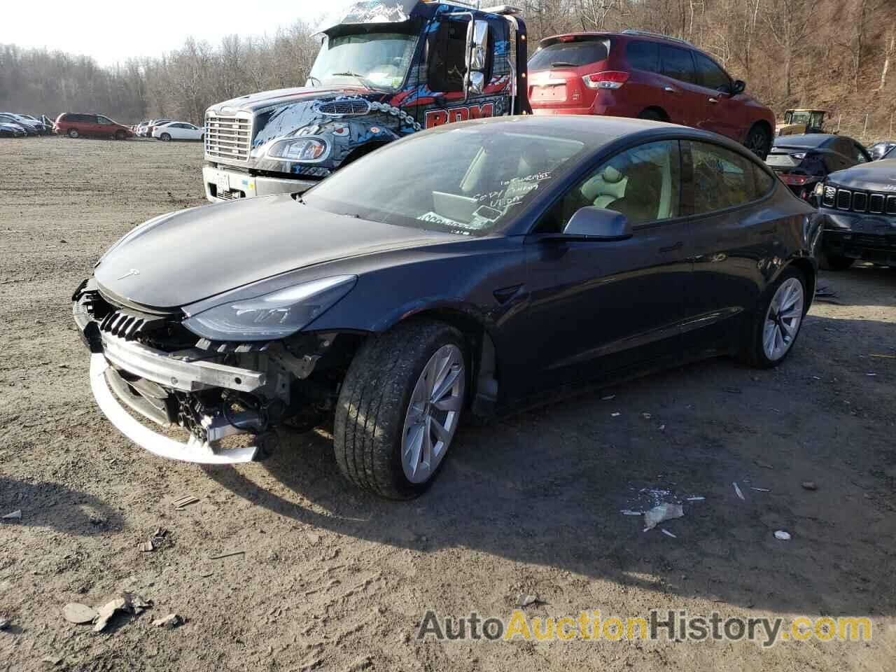 2021 TESLA MODEL 3, 5YJ3E1EBXMF049647