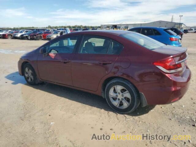 HONDA CIVIC LX, 2HGFB2F51DH525784