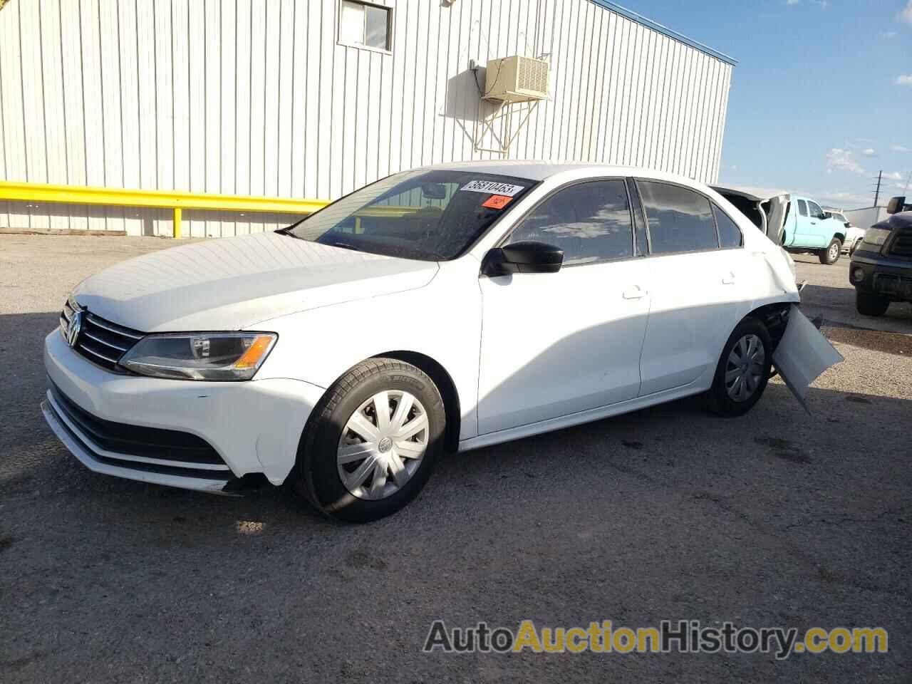 2016 VOLKSWAGEN JETTA S, 3VW267AJ5GM401975