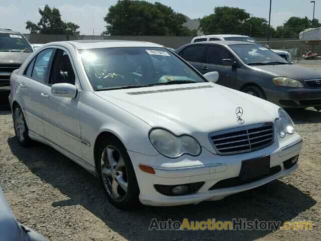 2006 MERCEDES-BENZ C230, WDBRF52H66F827558