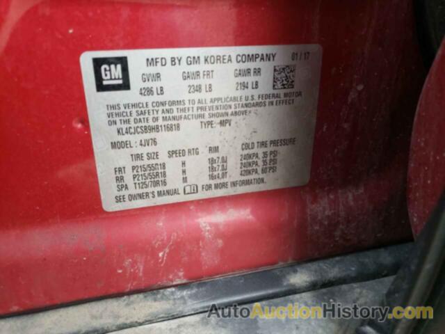 BUICK ENCORE ESSENCE, KL4CJCSB9HB116818