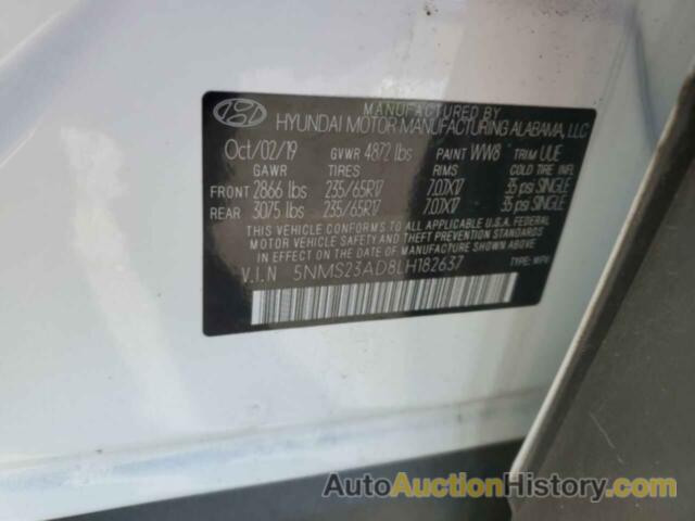 HYUNDAI SANTA FE SE, 5NMS23AD8LH182637