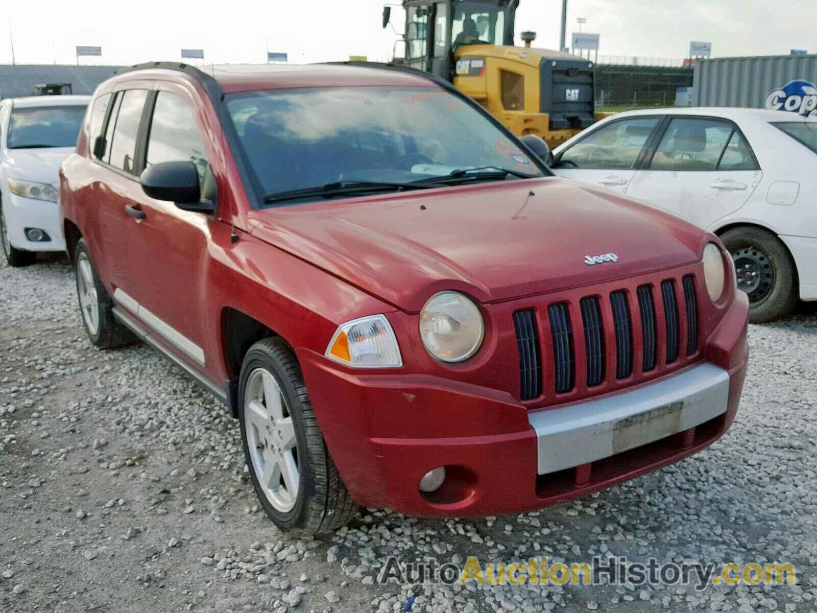 2008 JEEP COMPASS LIMITED, 1J8FF57W68D513332