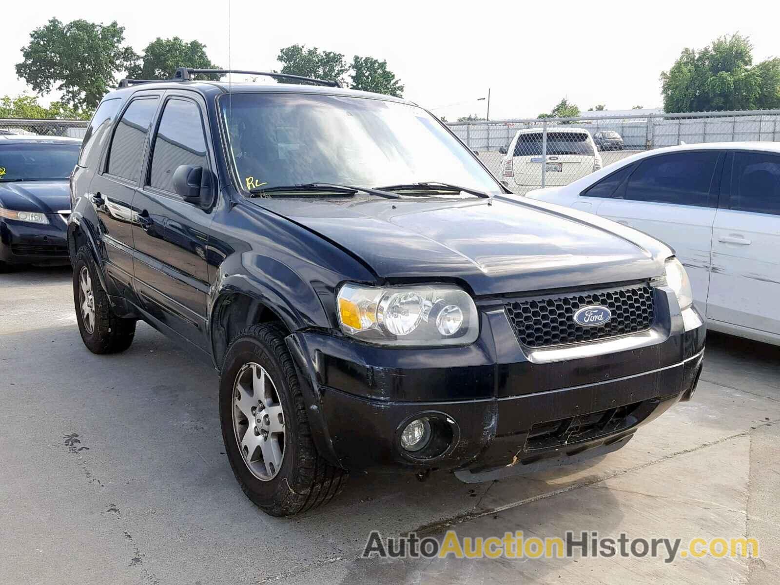 2005 FORD ESCAPE LIMITED, 1FMCU04185KA84824