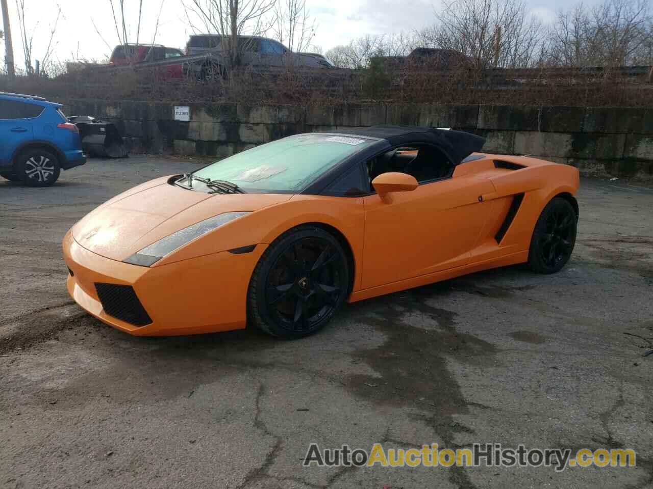 2008 LAMBORGHINI ALL MODELS SPYDER, ZHWGU22T78LA06128