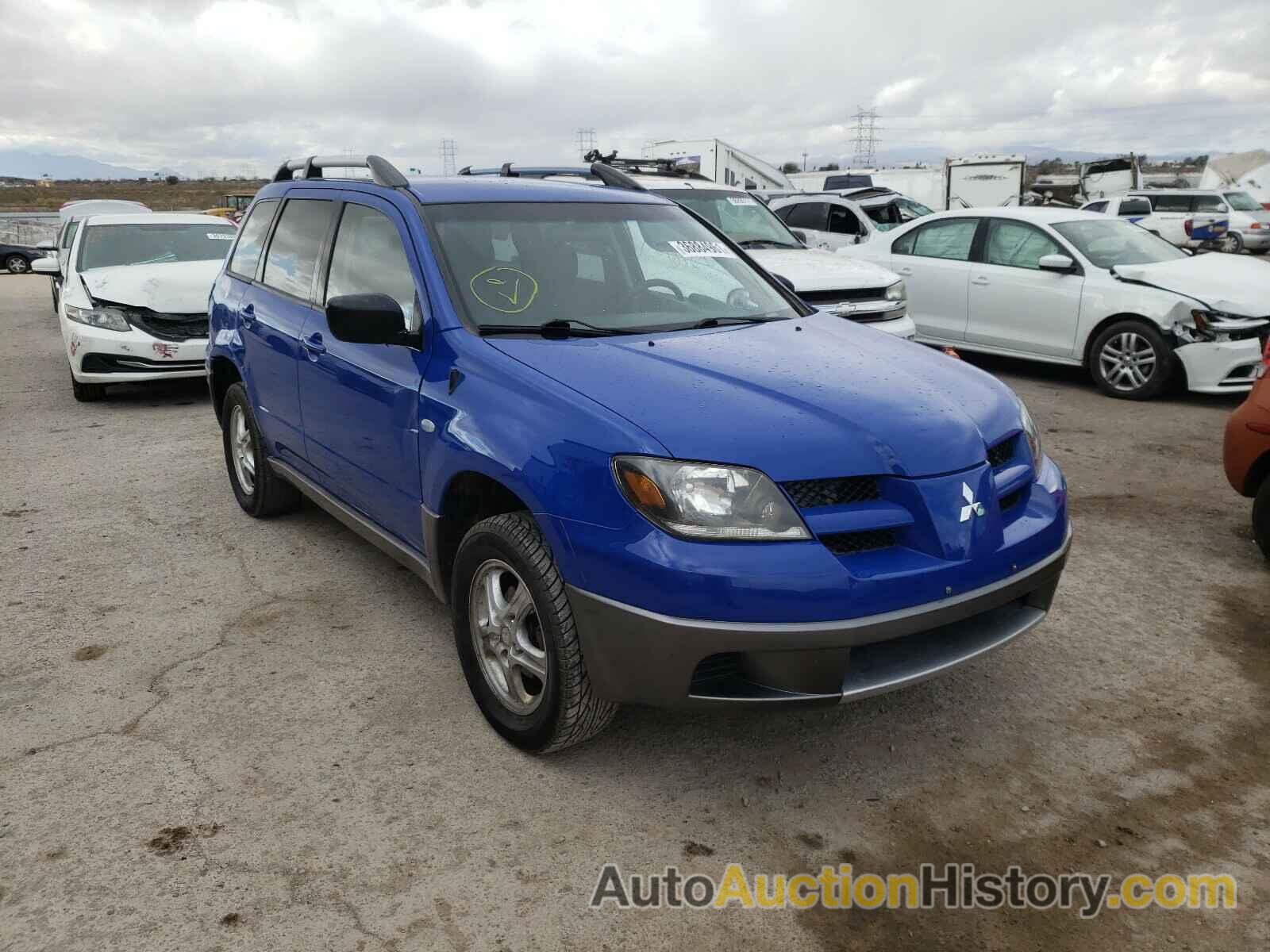 2004 MITSUBISHI OUTLANDER LS, JA4LZ31F74U019029