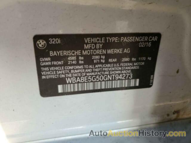 BMW 3 SERIES XI, WBA8E5G50GNT94273