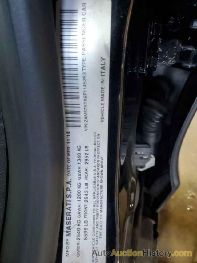 MASERATI ALL MODELS S, ZAM57RTA6F1145293