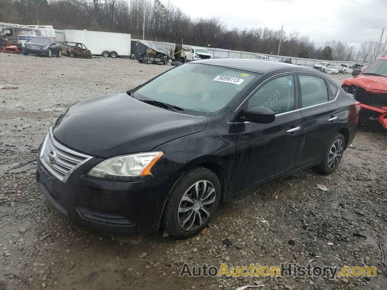 2013 NISSAN SENTRA S, 3N1AB7AP4DL708654