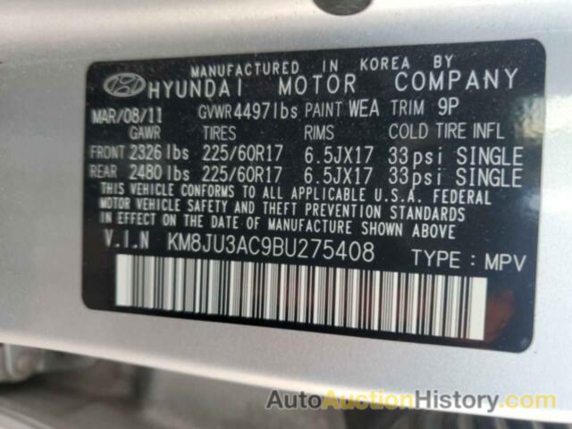 HYUNDAI TUCSON GLS, KM8JU3AC9BU275408