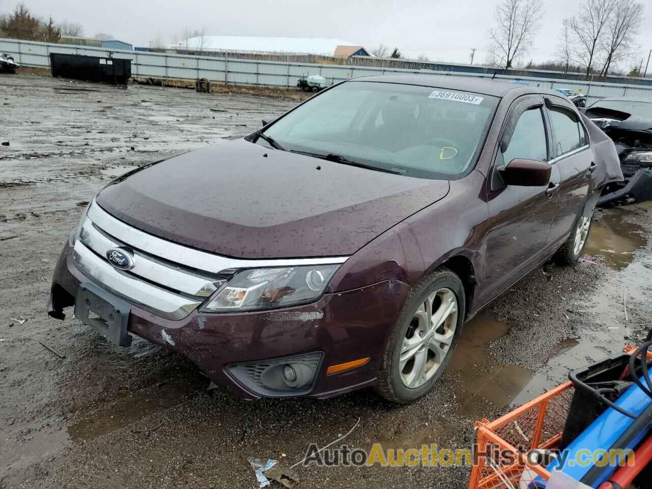 2012 FORD FUSION SE, 3FAHP0HA6CR303421