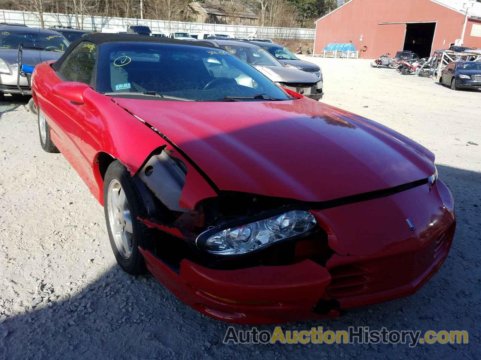 2001 CHEVROLET CAMARO, 2G1FP32K712143901