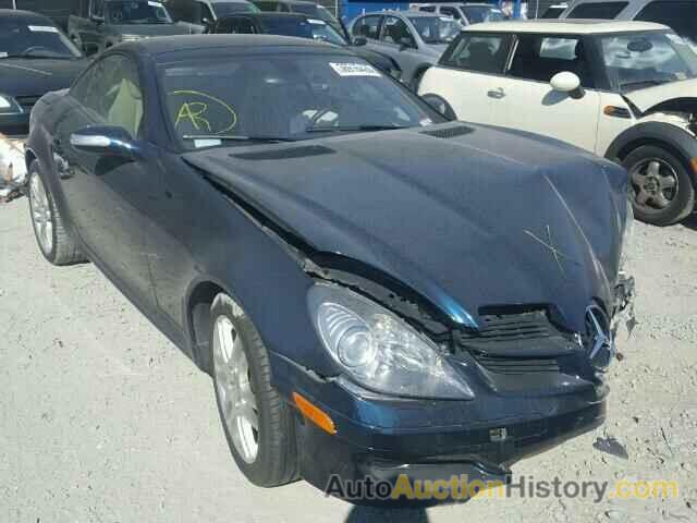 2007 MERCEDES-BENZ SLK280, WDBWK54F17F147420