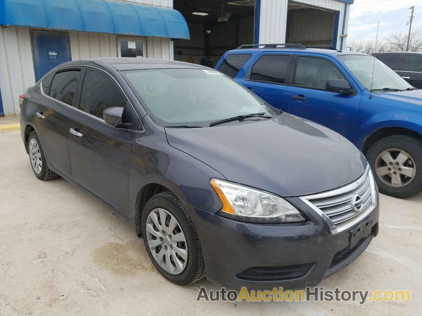 2015 NISSAN SENTRA S, 3N1AB7AP0FY303865