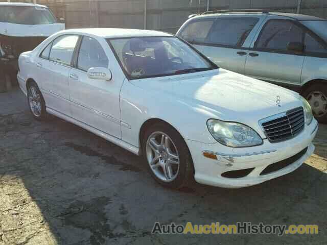 2006 MERCEDES-BENZ S500, WDBNG75J46A481156