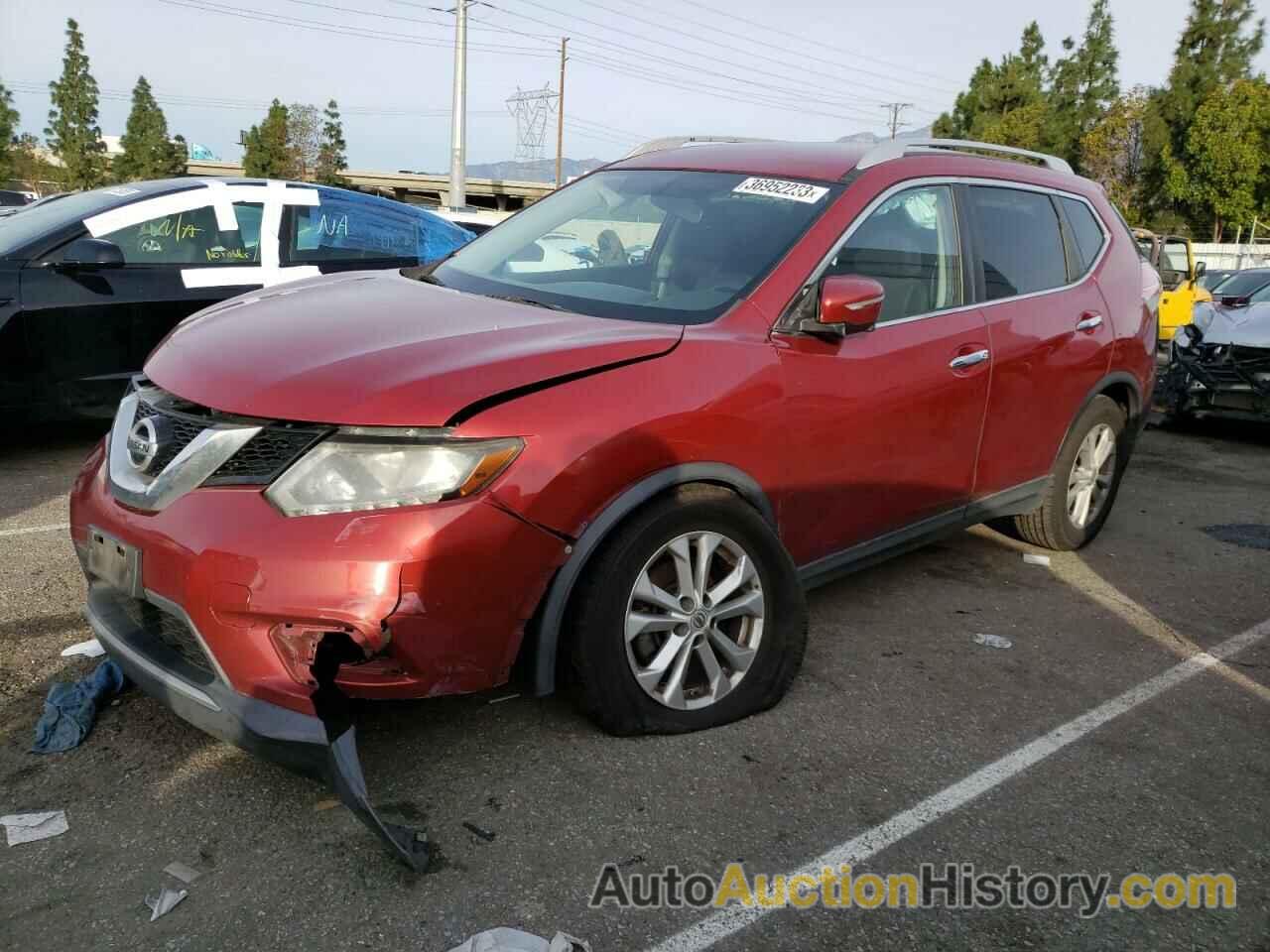 2015 NISSAN ROGUE S, KNMAT2MT8FP575023