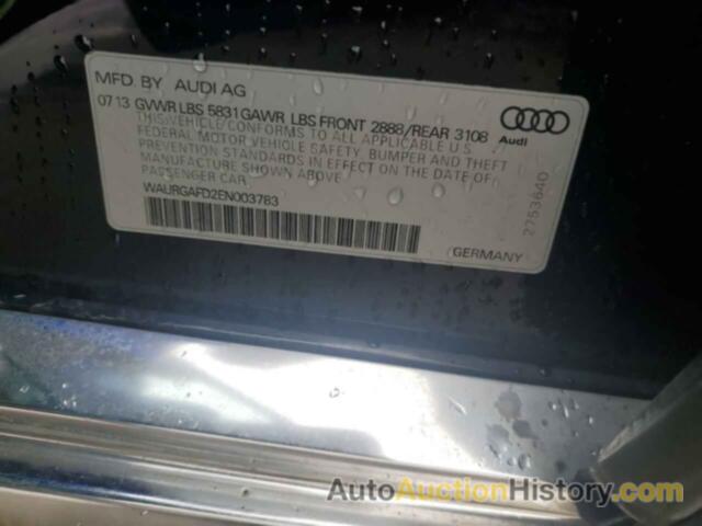 AUDI A8 L QUATTRO, WAURGAFD2EN003783