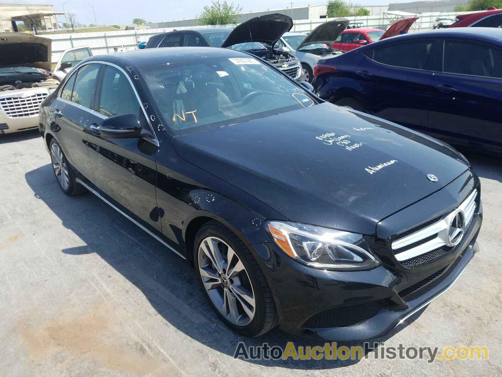 2018 MERCEDES-BENZ C CLASS 300, 55SWF4JB5JU280077