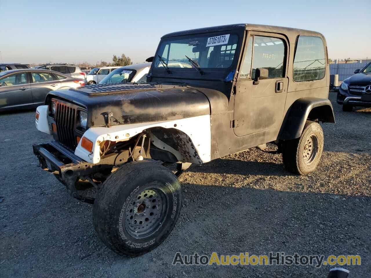 1993 JEEP WRANGLER S, 1J4FY19P2PP229641