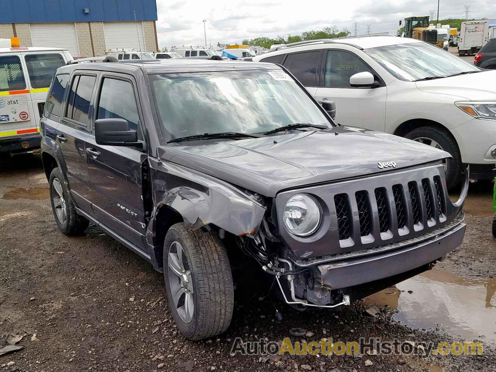 2017 JEEP PATRIOT LATITUDE, 1C4NJPFA4HD187968