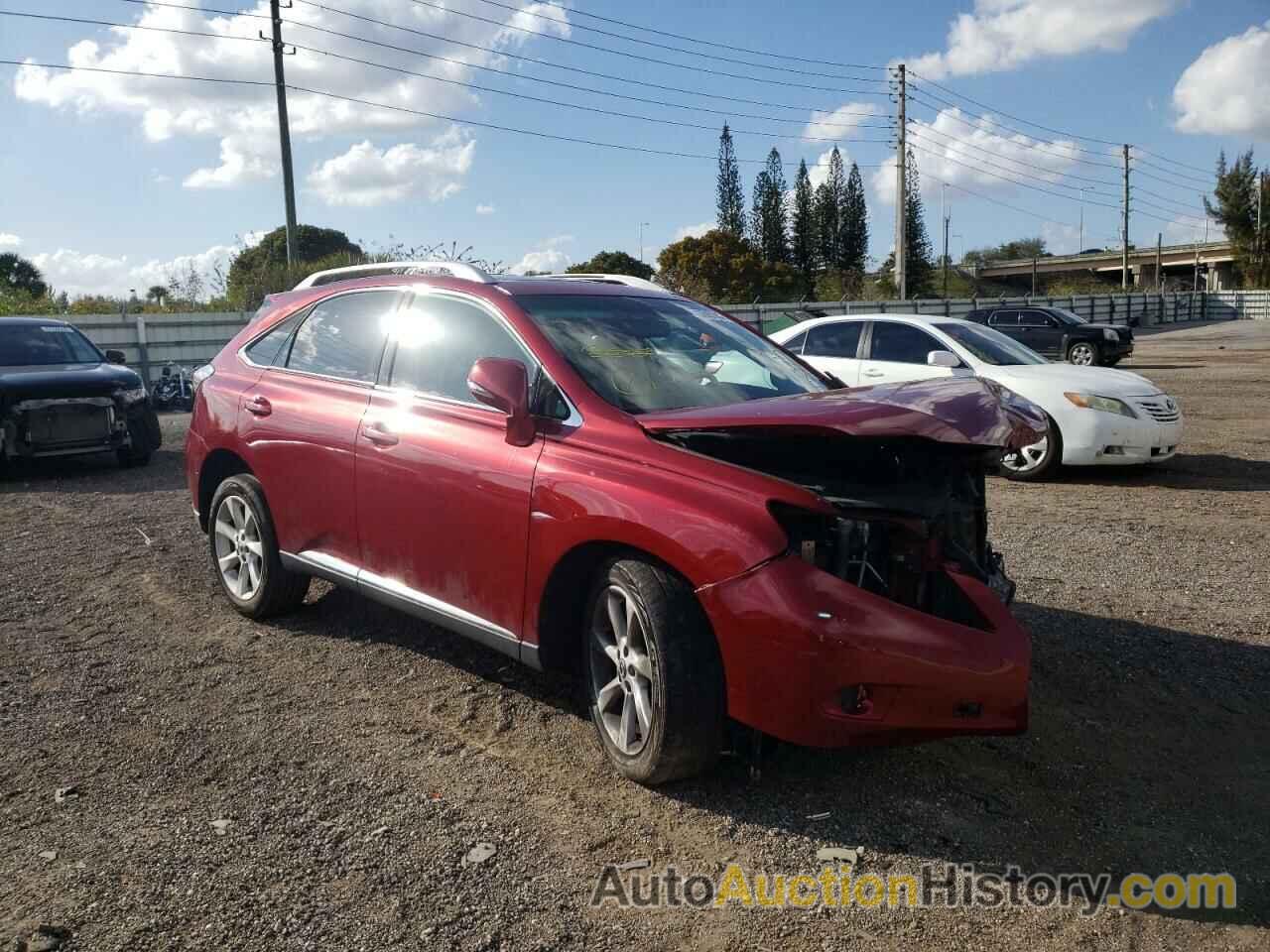 2012 LEXUS RX350 350, 2T2ZK1BA0CC069922