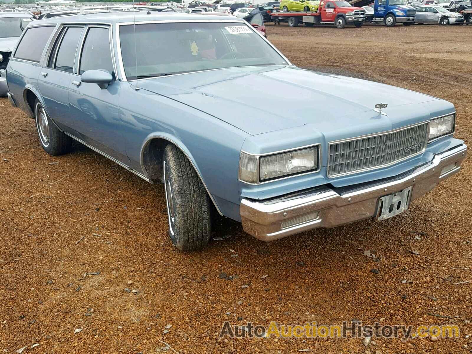 1987 CHEVROLET CAPRICE, 1G1BL81Y6HX224694