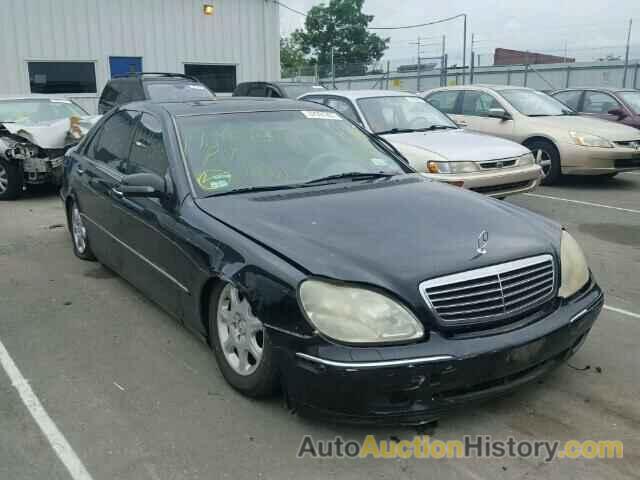 2000 MERCEDES-BENZ S 500, WDBNG75JXYA041865