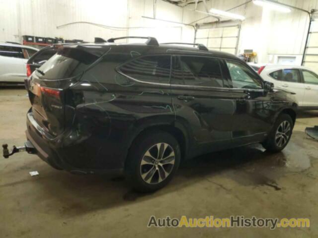 TOYOTA HIGHLANDER HYBRID XLE, 5TDHBRCH3NS093314