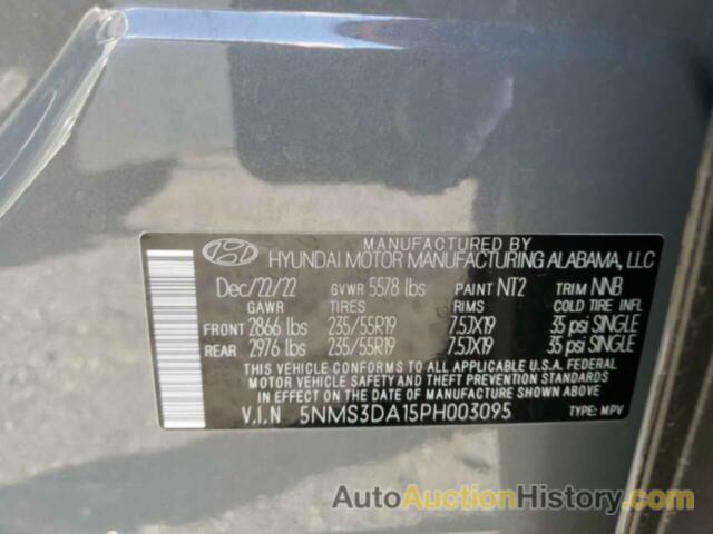 HYUNDAI SANTA FE SEL PREMIUM, 5NMS3DA15PH003095