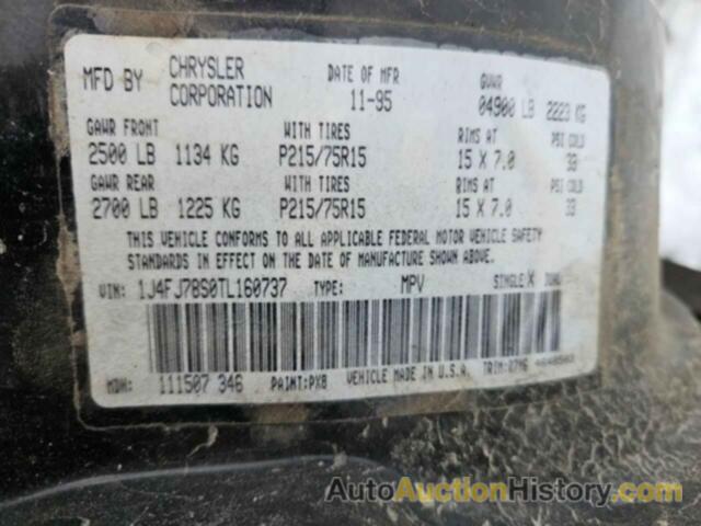 JEEP GRAND CHER COUNTRY, 1J4FJ78S0TL160737