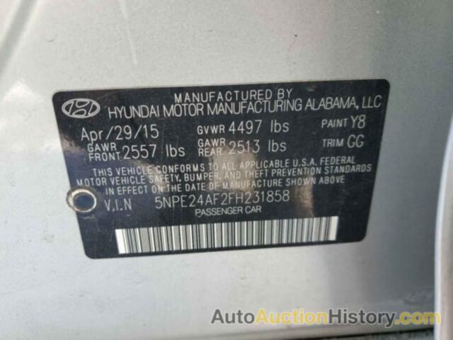 HYUNDAI SONATA SE, 5NPE24AF2FH231858