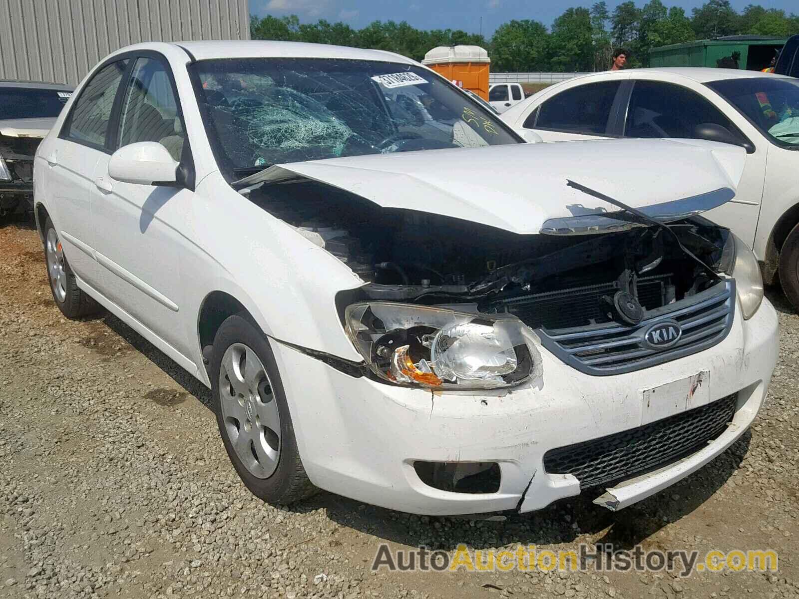 2008 KIA SPECTRA EX, KNAFE121685501185