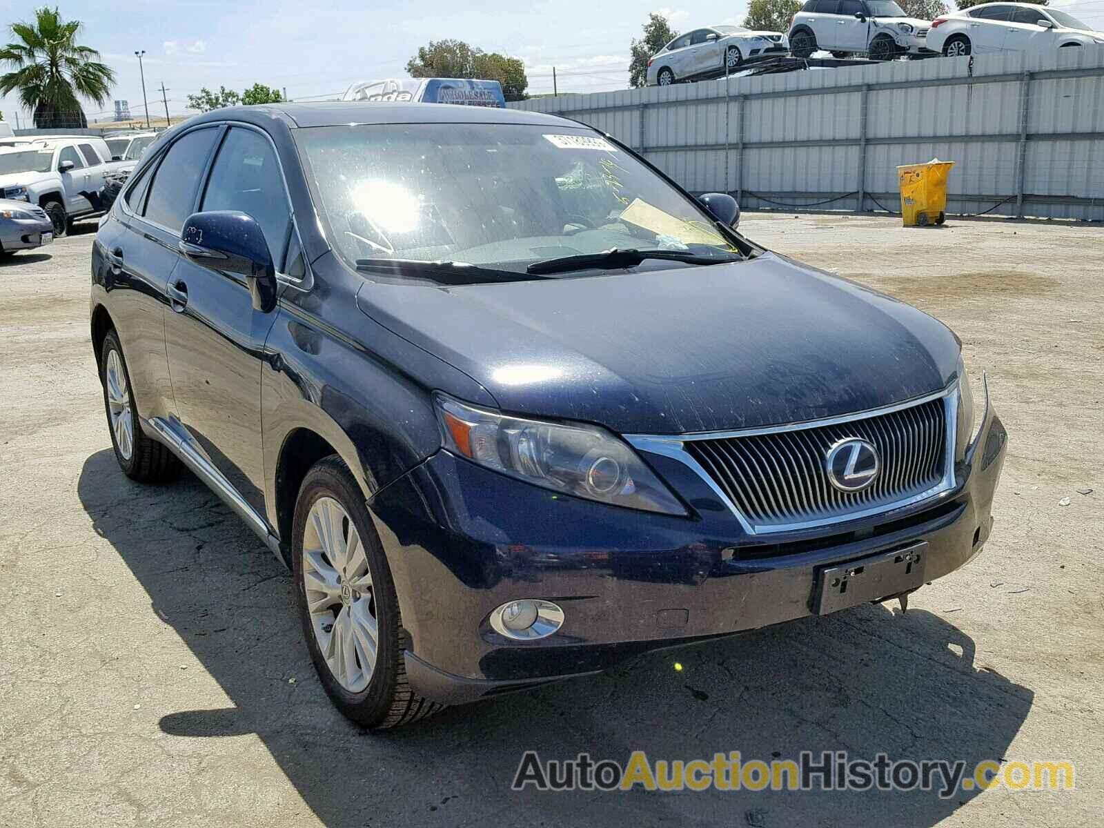 2010 LEXUS RX 450, JTJZB1BA2A2000310