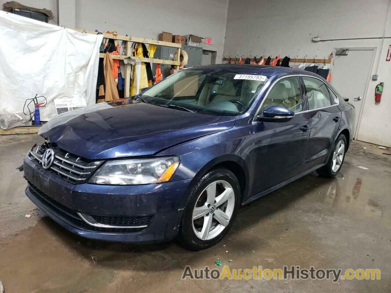 2012 VOLKSWAGEN PASSAT SE, 1VWBN7A32CC087847