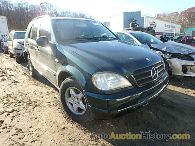 2000 MERCEDES-BENZ ML320, 4JGAB54E2YA208125