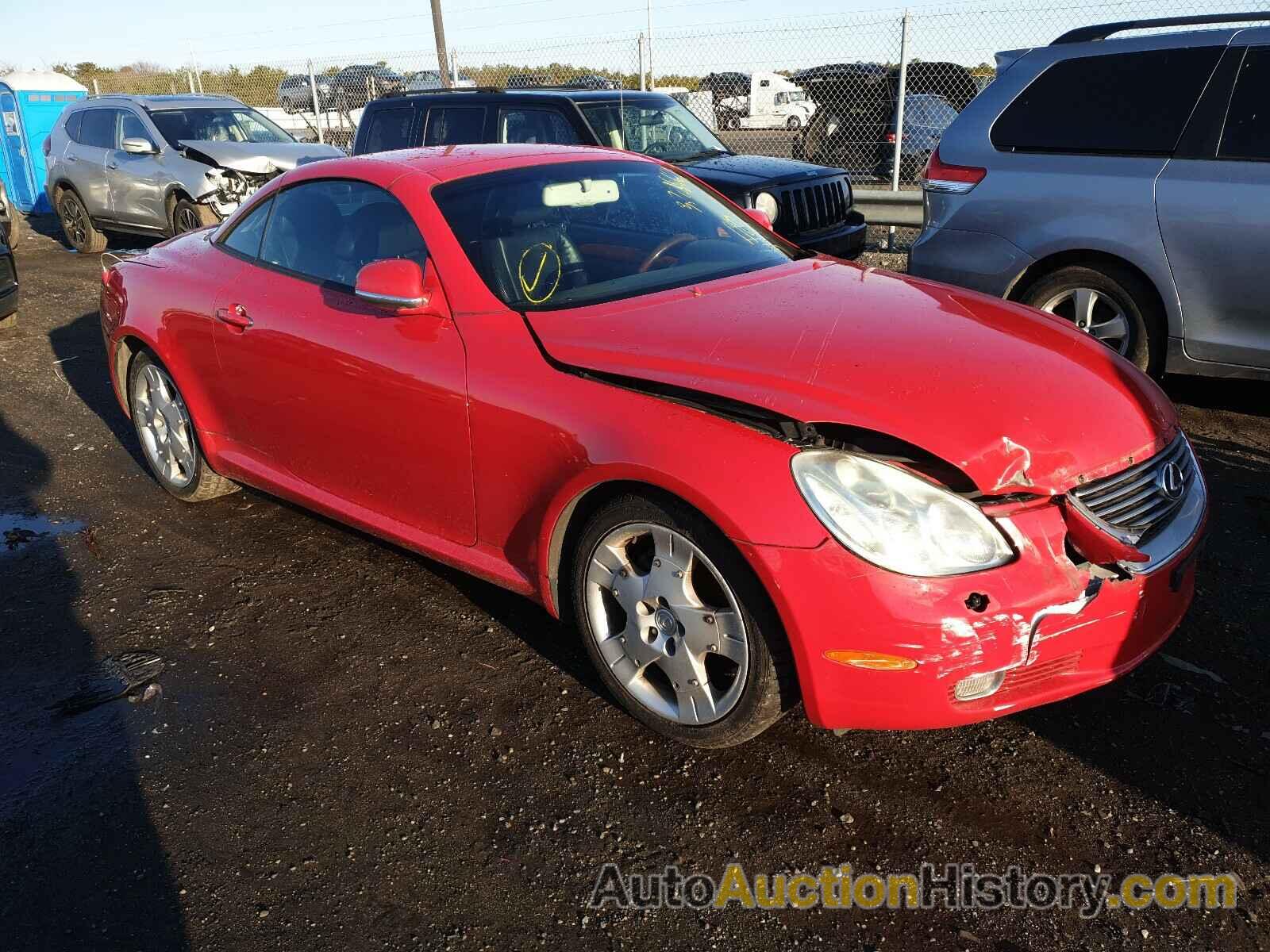 2005 LEXUS SC430 430, JTHFN48Y850063964