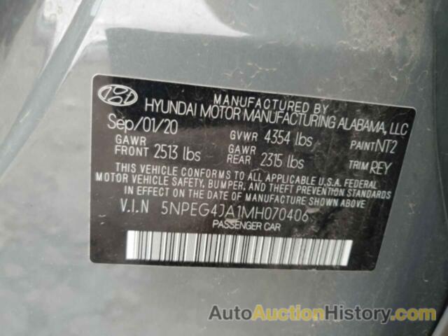 HYUNDAI SONATA SE, 5NPEG4JA1MH070406