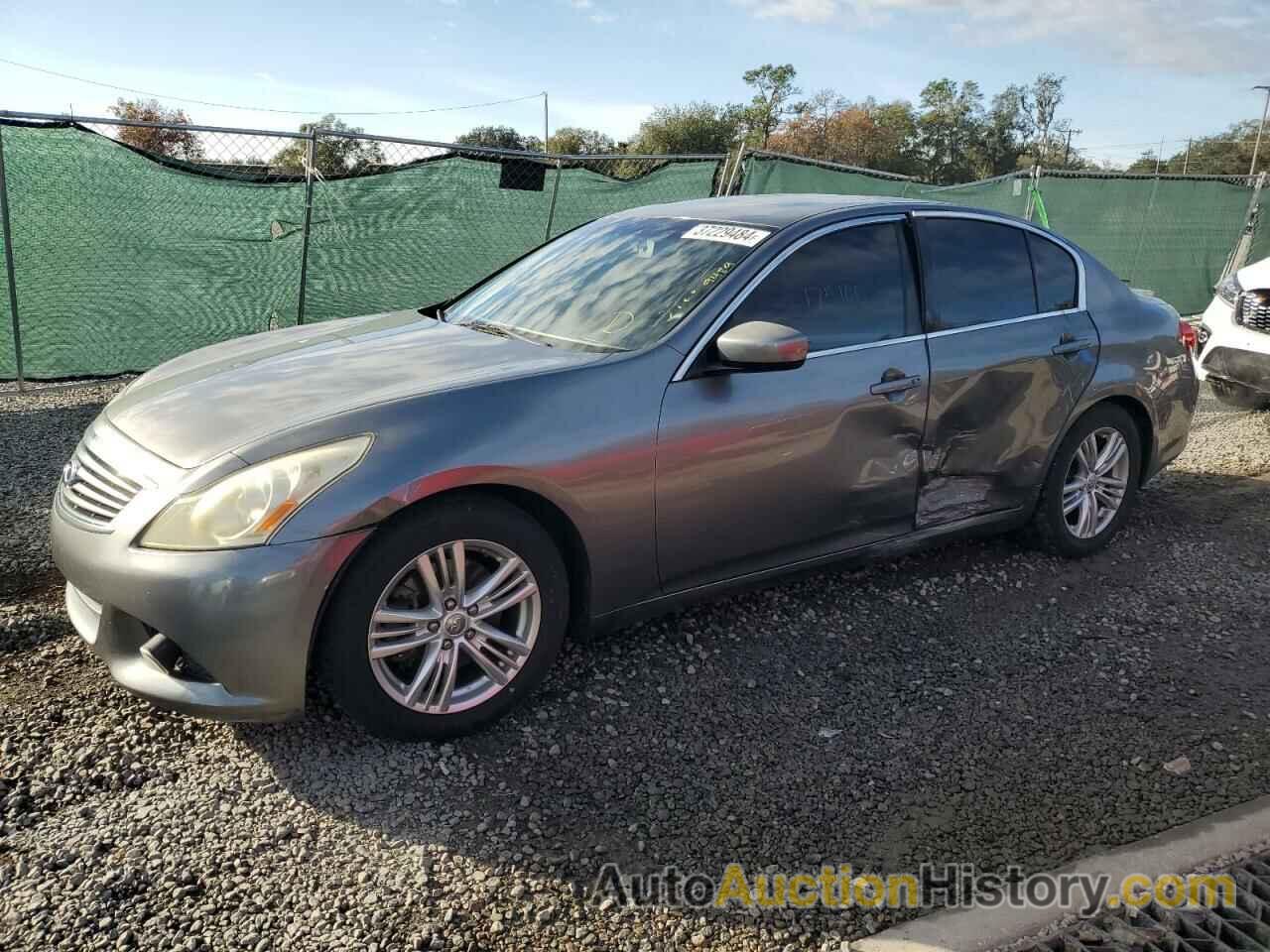 INFINITI G37 BASE, JN1CV6AP6AM400722