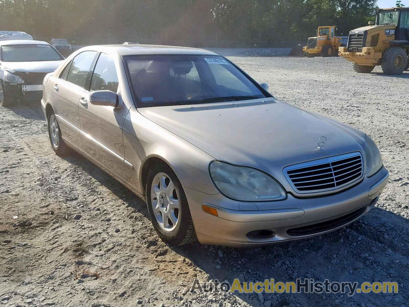 2001 MERCEDES-BENZ S 430, WDBNG70J91A159726