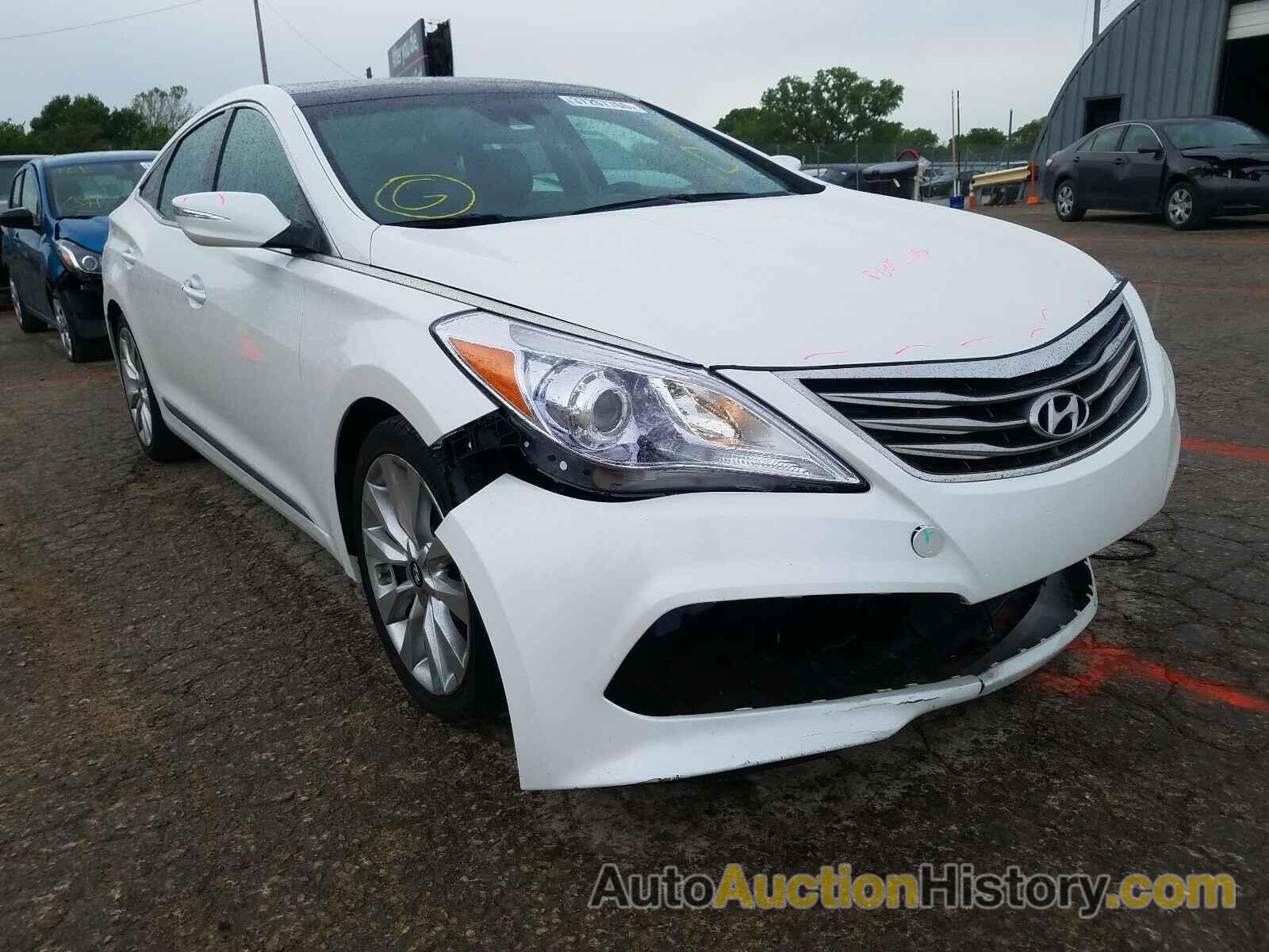 2016 HYUNDAI AZERA LIMITED, KMHFH4JG2GA527219