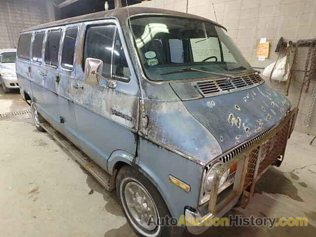 1973 DODGE VAN, B24AF3X126226