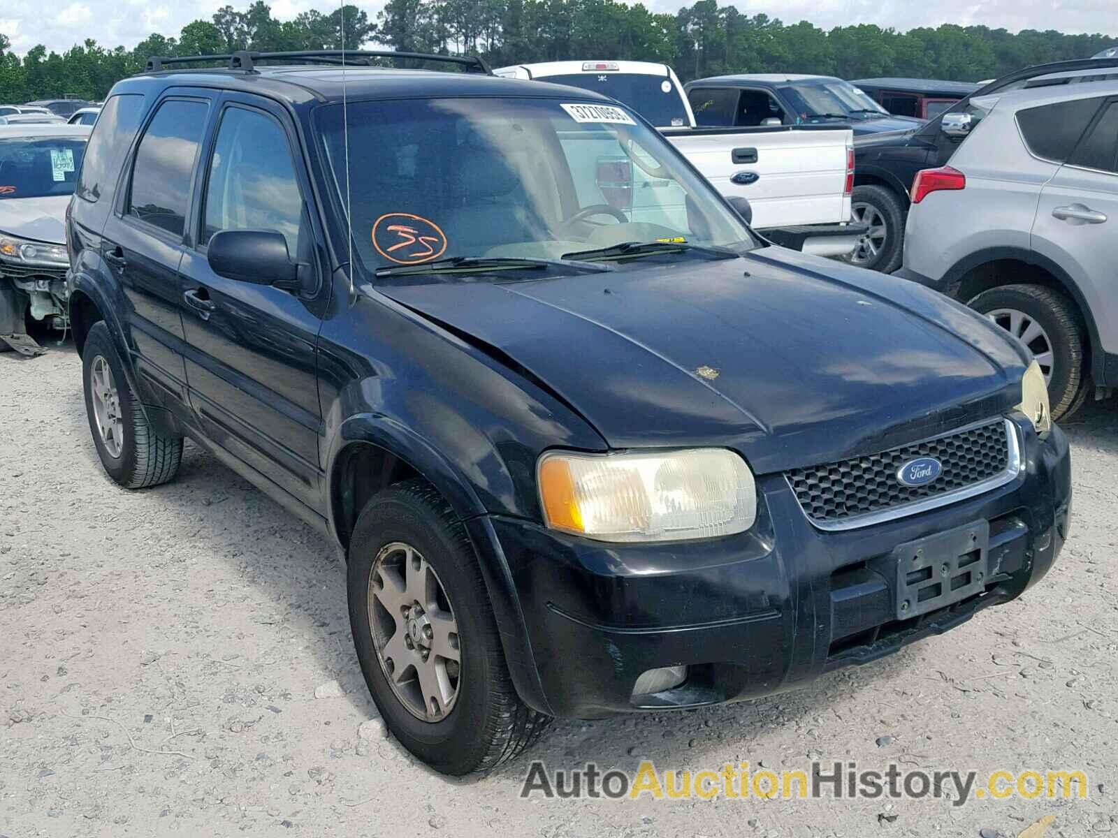 2003 FORD ESCAPE LIMITED, 1FMCU04133KD48772