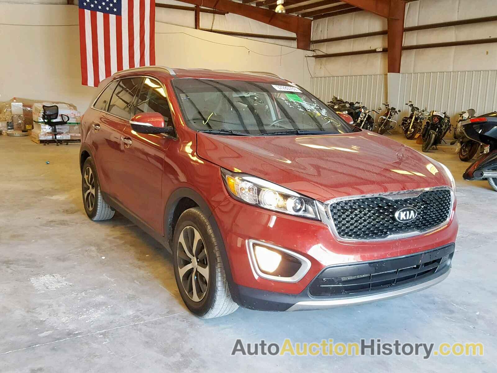 2016 KIA SORENTO EX, 5XYPH4A57GG027676