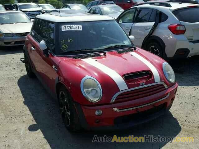 2002 MINI COOPER S, WMWRE33492TD54917