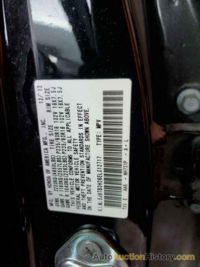 ACURA RDX, 5J8TB3H36EL012717