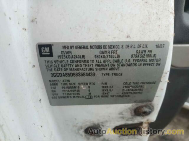 CHEVROLET HHR PANEL LS, 3GCDA85D58S584439