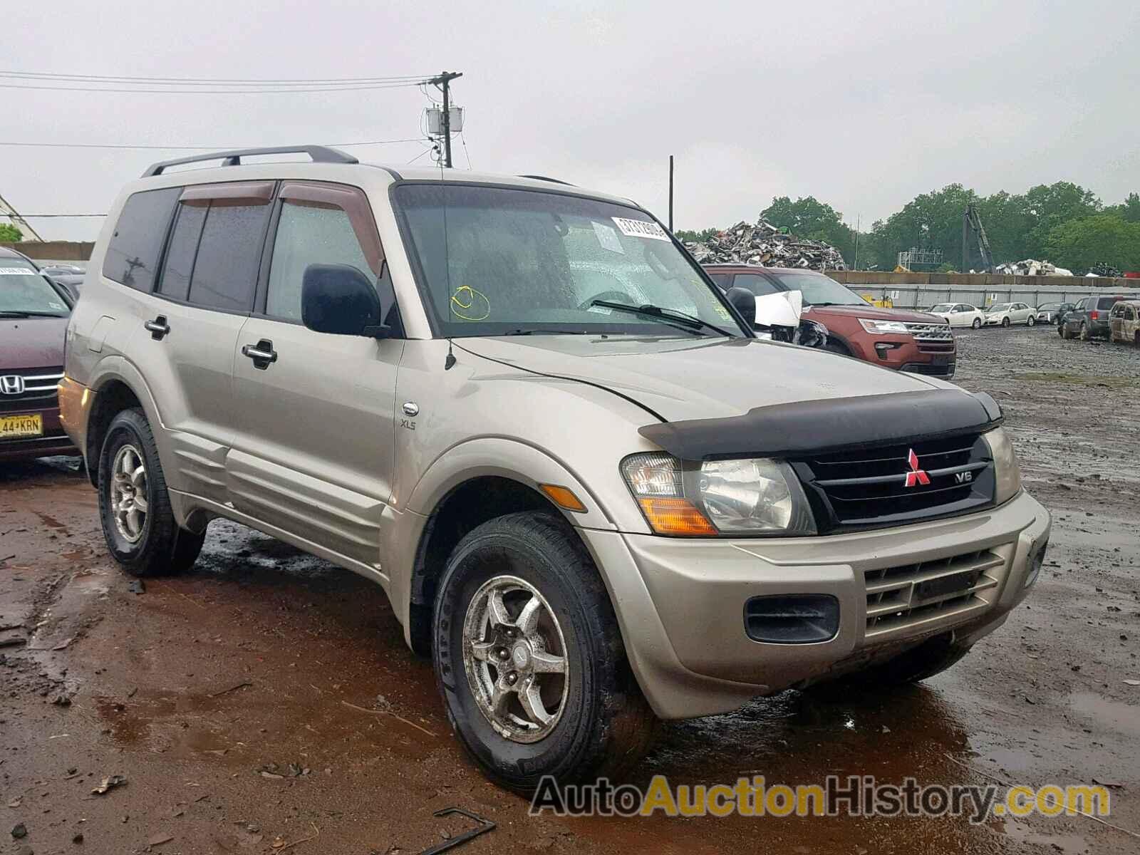 2001 MITSUBISHI MONTERO XLS, JA4MW31R51J007224