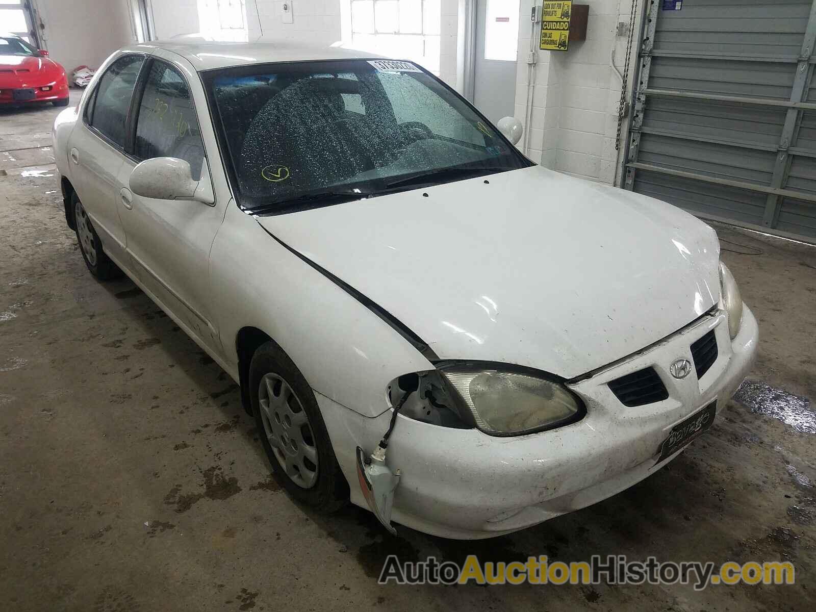 2000 HYUNDAI ELANTRA GLS, KMHJF35F7YU051836