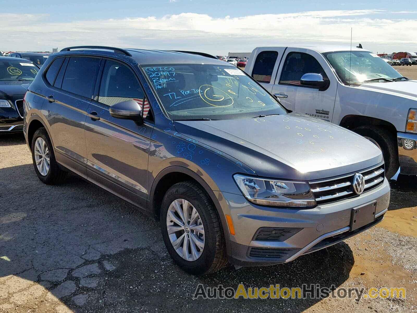 2019 VOLKSWAGEN TIGUAN S, 3VV1B7AX2KM080650