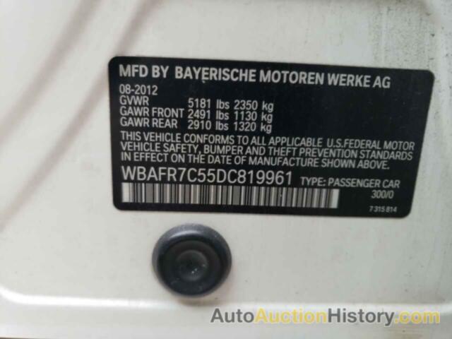 BMW 5 SERIES I, WBAFR7C55DC819961